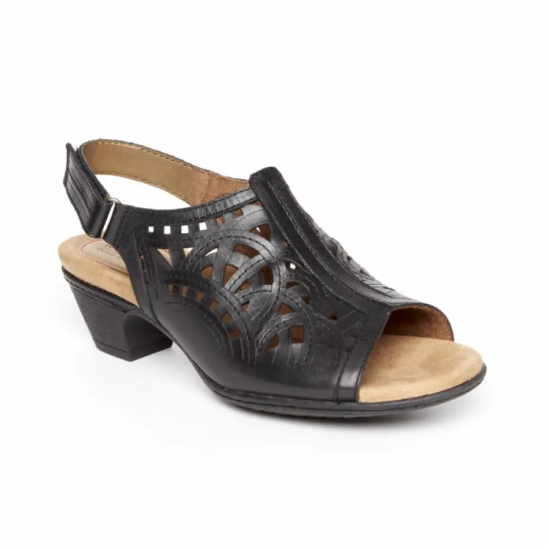 Cobb Hill ABBOTT HI VAMP SLG BLACK/LEATHER sold by Rockport