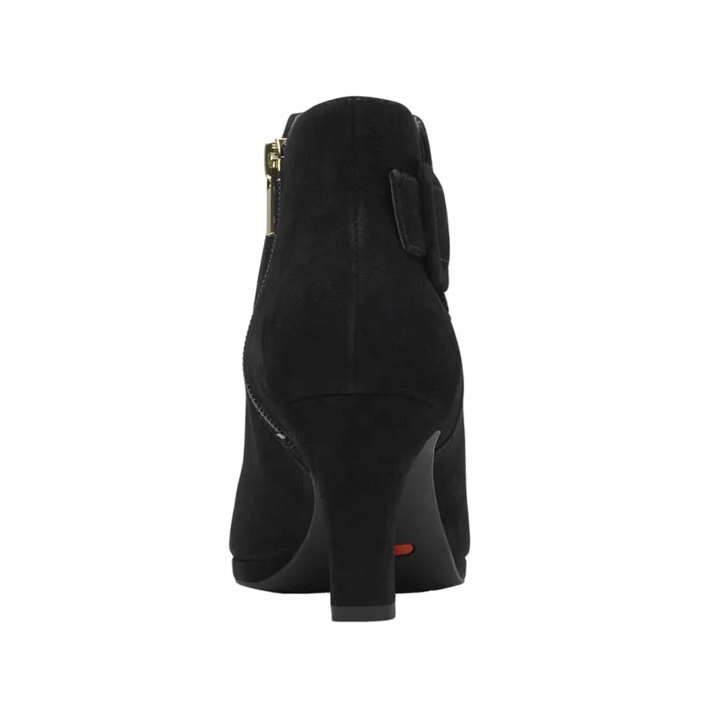 Rockport Women TOTAL MOTION LEAH BOOTIE BLACK/KID SUEDE sold by Rockport product image thumbnail 4