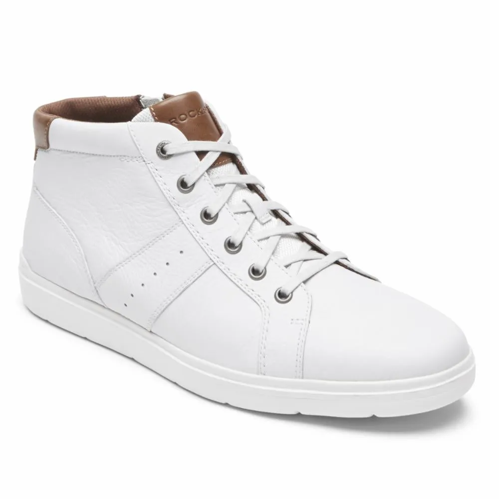 Rockport Men TOTAL MOTION LITE ZIP CHUKKA WHITE sold by Rockport
