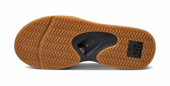 Reef Men FANNING BLACK/SILVER sold by Rockport