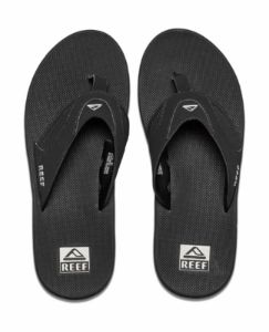 Reef Men FANNING BLACK/SILVER sold by Rockport