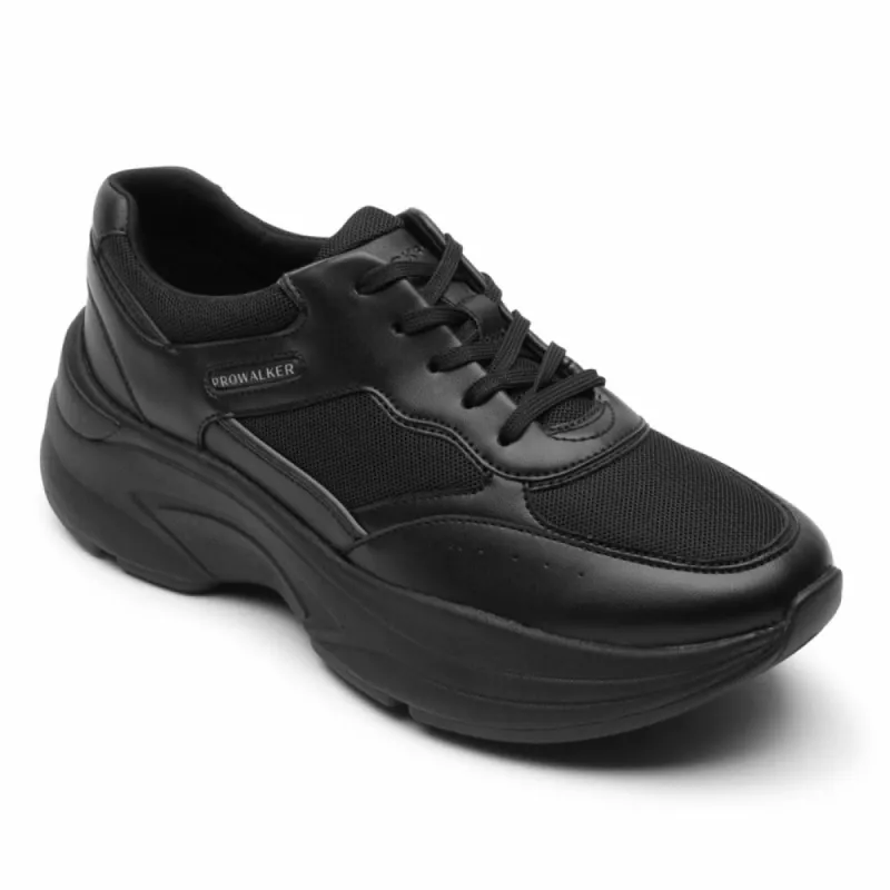 Rockport Women PROWALKER LACE UP BLACK/ECO sold by Rockport