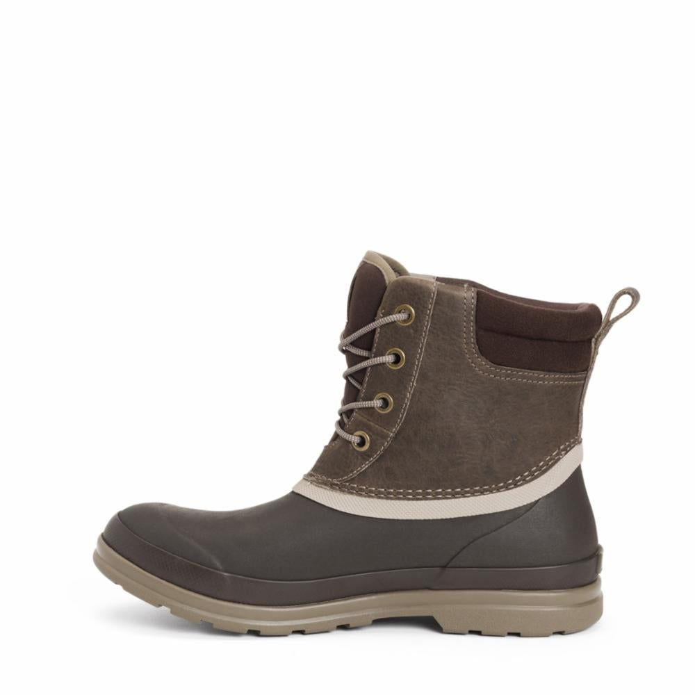 Muck Footwear Men ORIGINALS DUCK LACE TAUPE/DKBROWNLEATHER sold by Rockport product image thumbnail 3