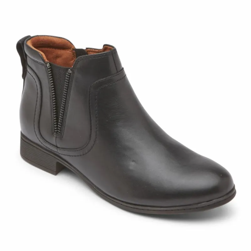 Cobb Hill CROSBIE GORE BOOT BLACK LTHR sold by Rockport