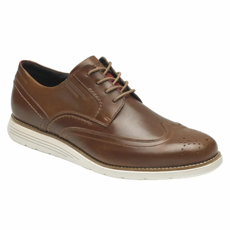 Rockport Men TOTAL MOTION SPORT DRESS WING TIP HAZELNUT sold by Rockport