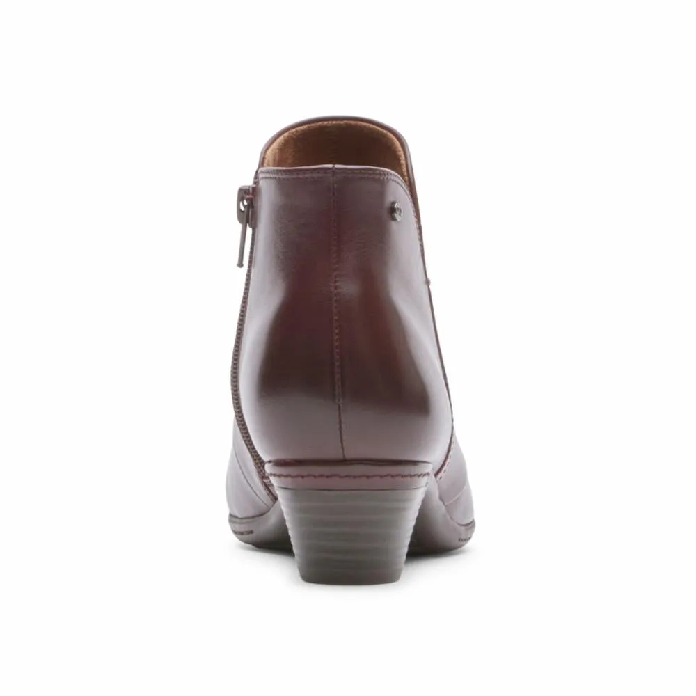 Cobb Hill LAUREL LAUREL NEW BOOTIE RED LTHR sold by Rockport product image thumbnail 4