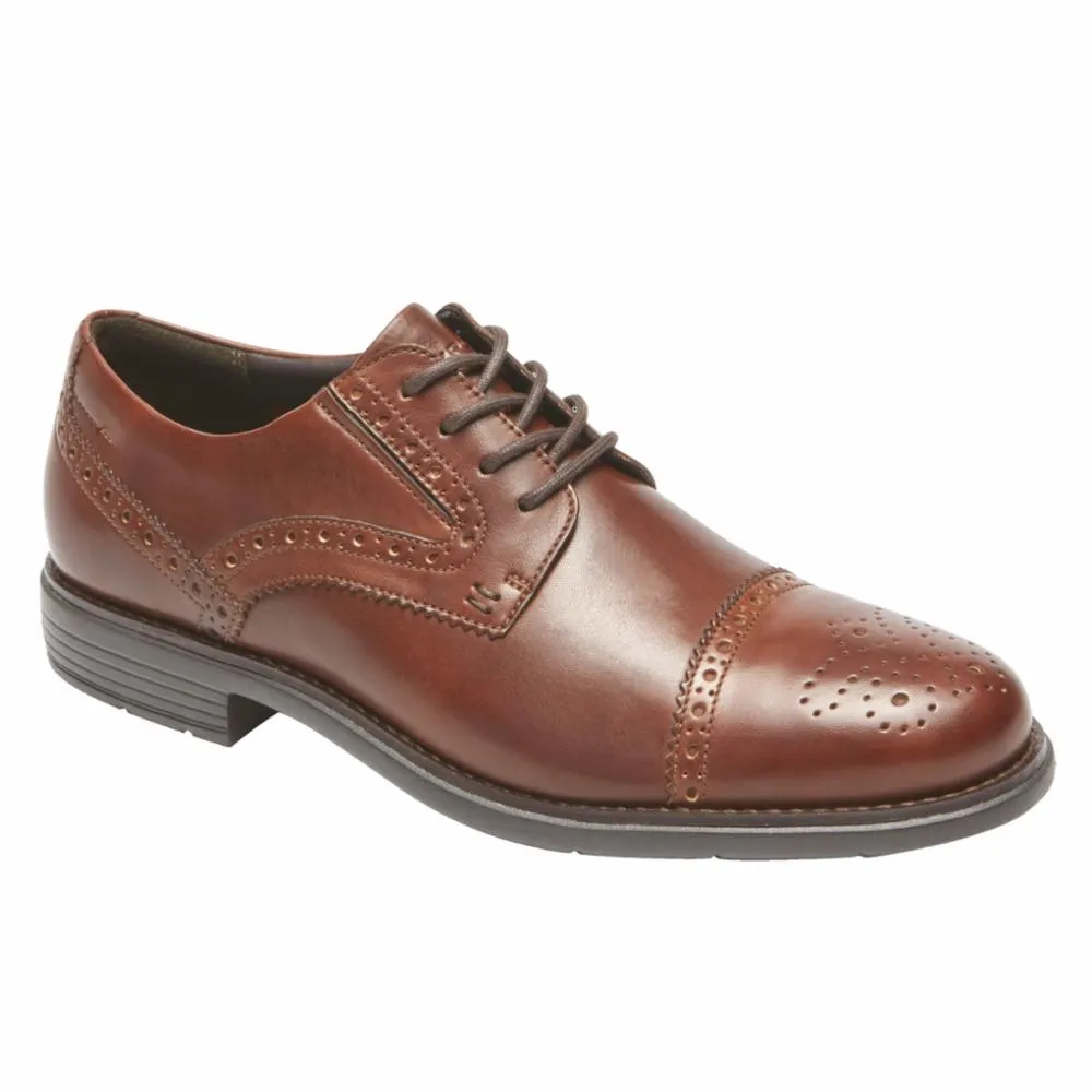 Rockport Men TOTAL MOTION CLASSIC DRESS CAP TOE NEW BROWN sold by Rockport