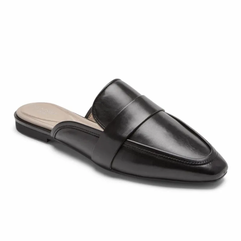 Rockport Women TOTAL MOTION LAYLANI SLIDE BLACK ALLOVER sold by Rockport