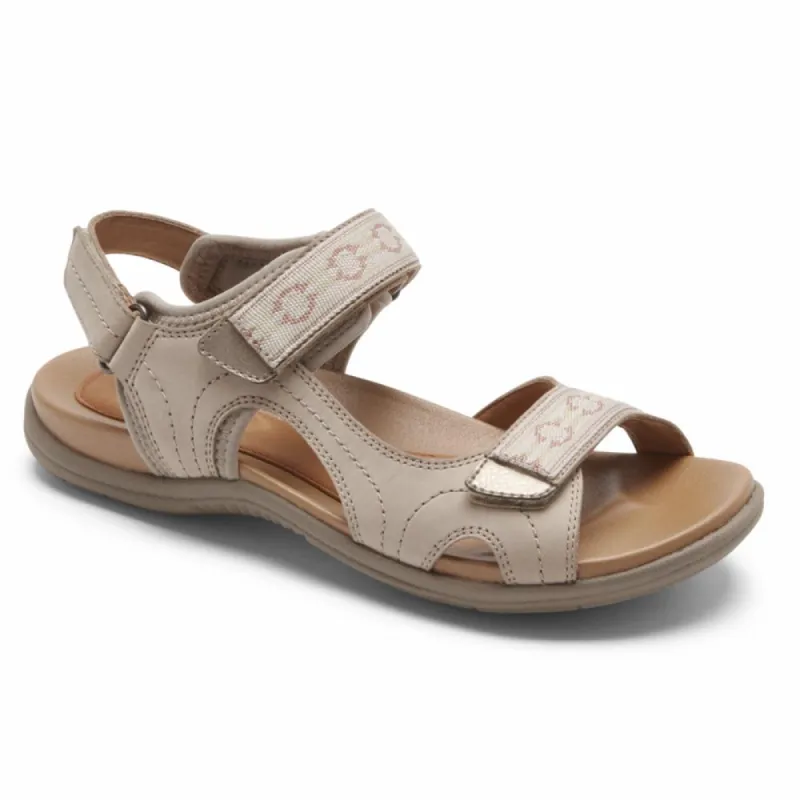 Cobb Hill RUBEY ADJUSTABLE STRAP DOVE NUBUCK sold by Rockport