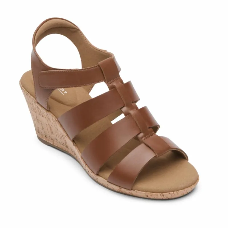 Rockport Women BRIAH NEW GLADIATOR TAN LTHR sold by Rockport