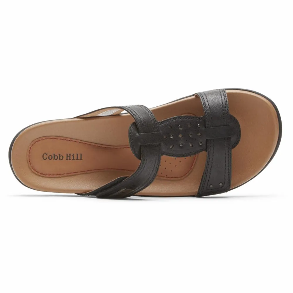 Cobb Hill RUBEY SLIDE BLACK sold by Rockport product image thumbnail 3