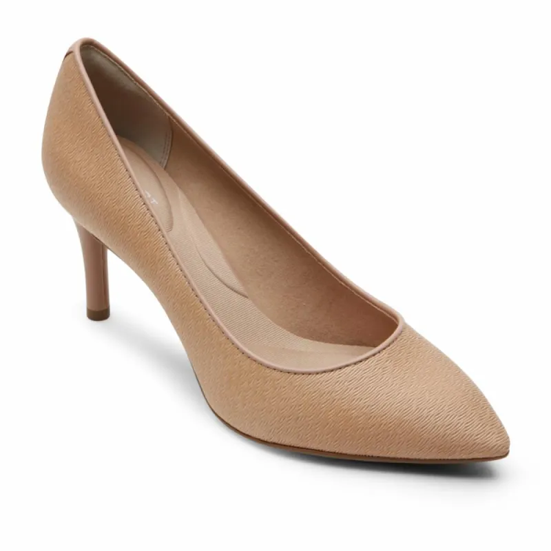 Rockport Women TOTAL MOTION 75mmPTH PLAIN PUMP TUSCANY WAVY LTHR sold by Rockport