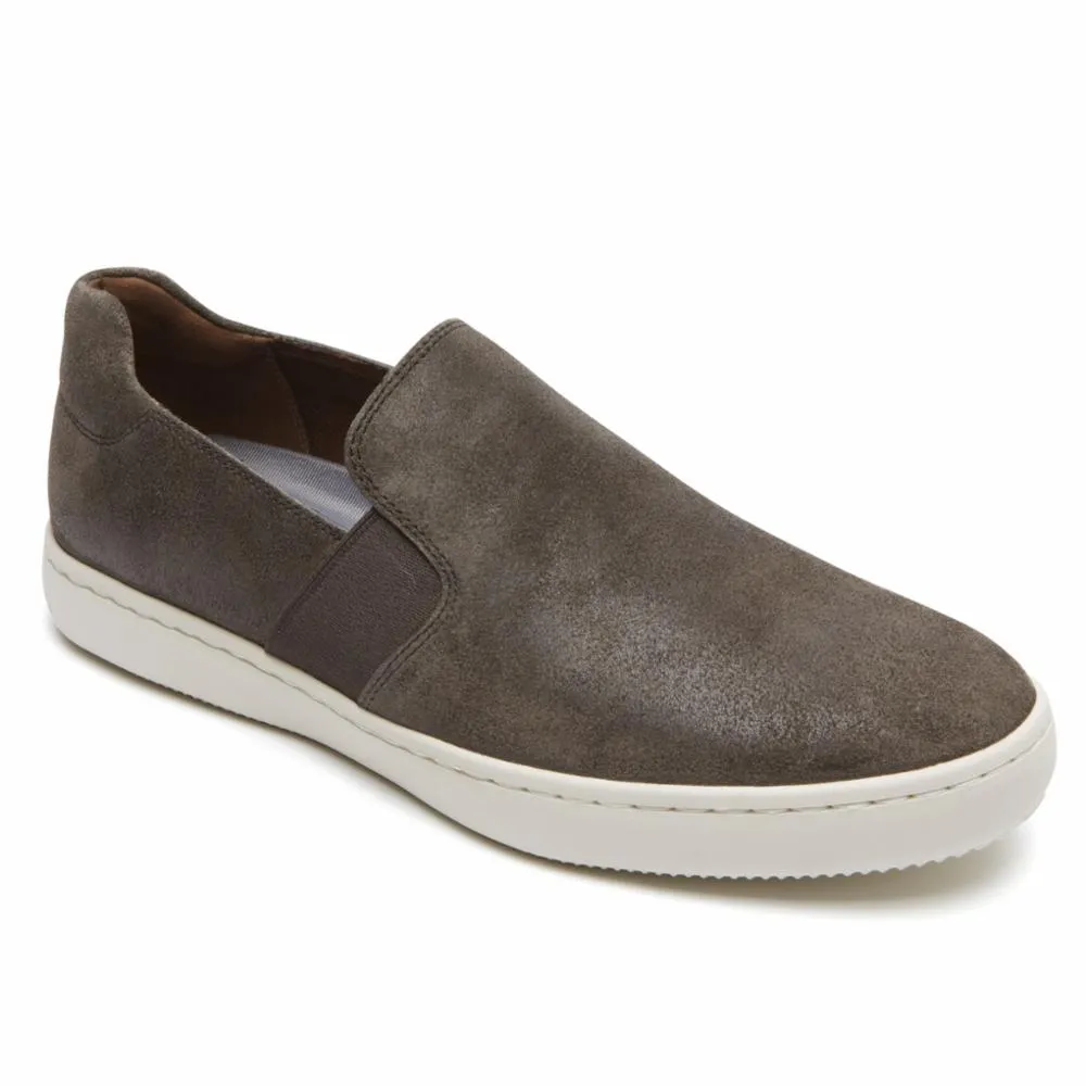 Rockport Men CL COLLE SLIP-ON GREY BROWN sold by Rockport