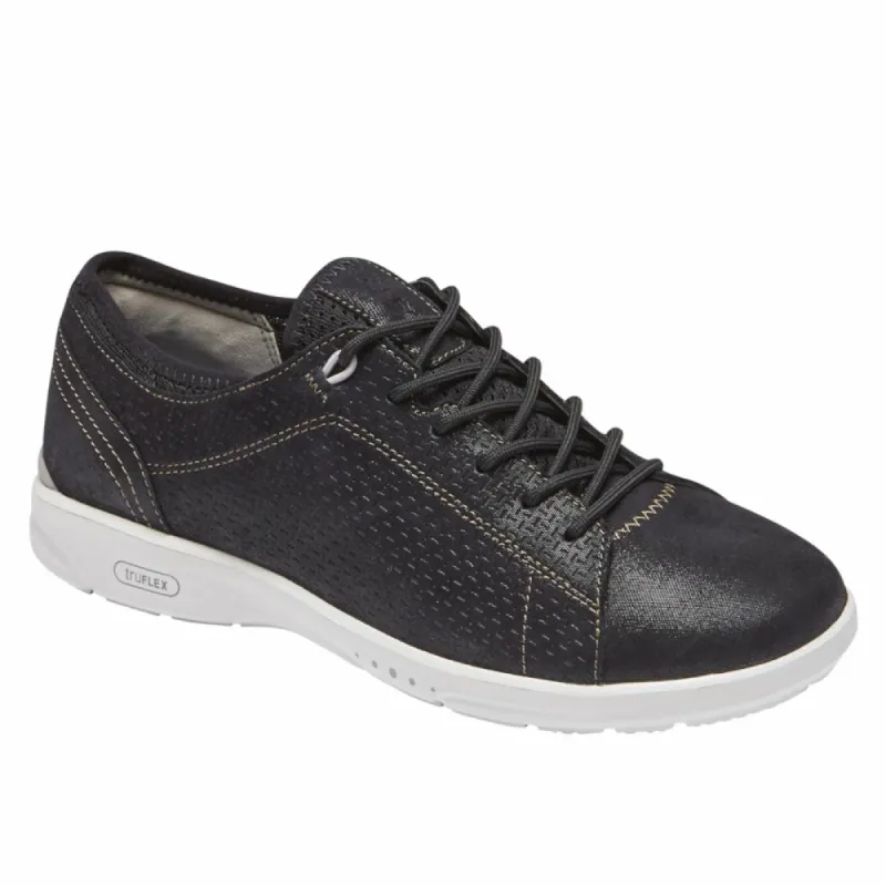 Rockport Women TRUFLEX LACE TO TOE BLACK/SHIMMER sold by Rockport