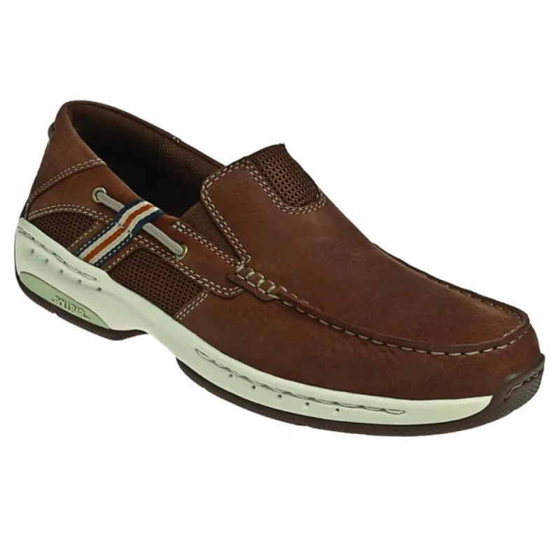 Dunham WATERFORD WINDWARD SLIP-ON BROWN sold by Rockport