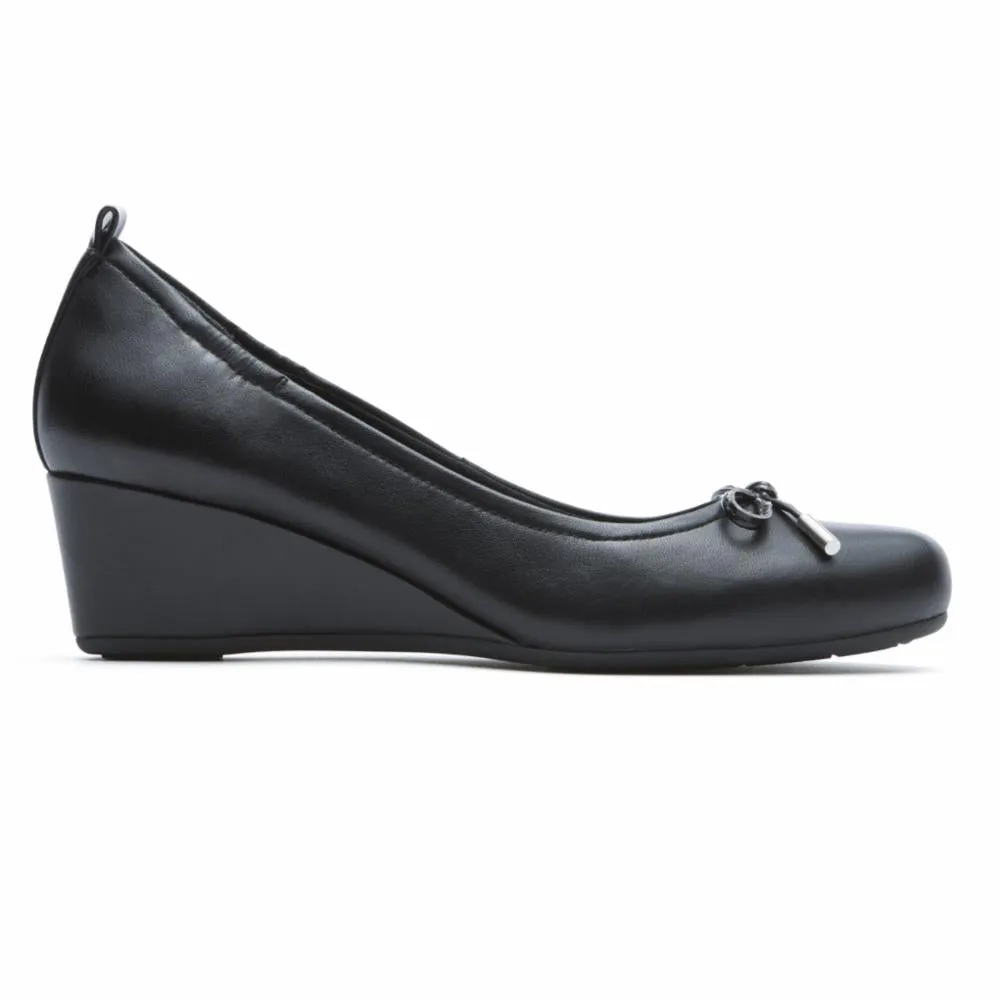 Rockport Women TOTAL MOTION 45MW TIED PUMP BLACK/NAPPA sold by Rockport product image thumbnail 2