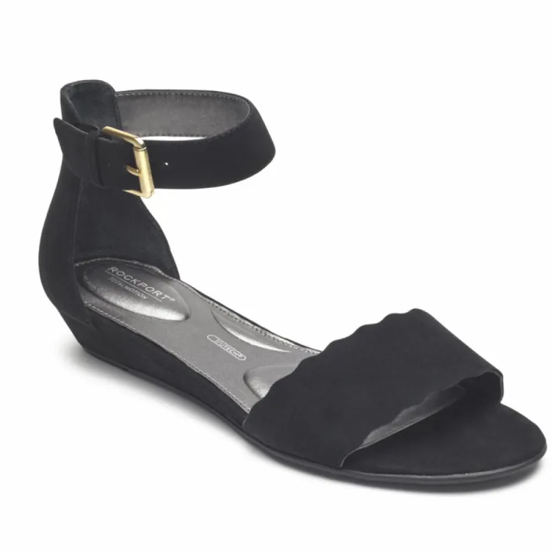 Rockport Women TOTAL MOTION ZANDRA CURVE ANK BLACK sold by Rockport