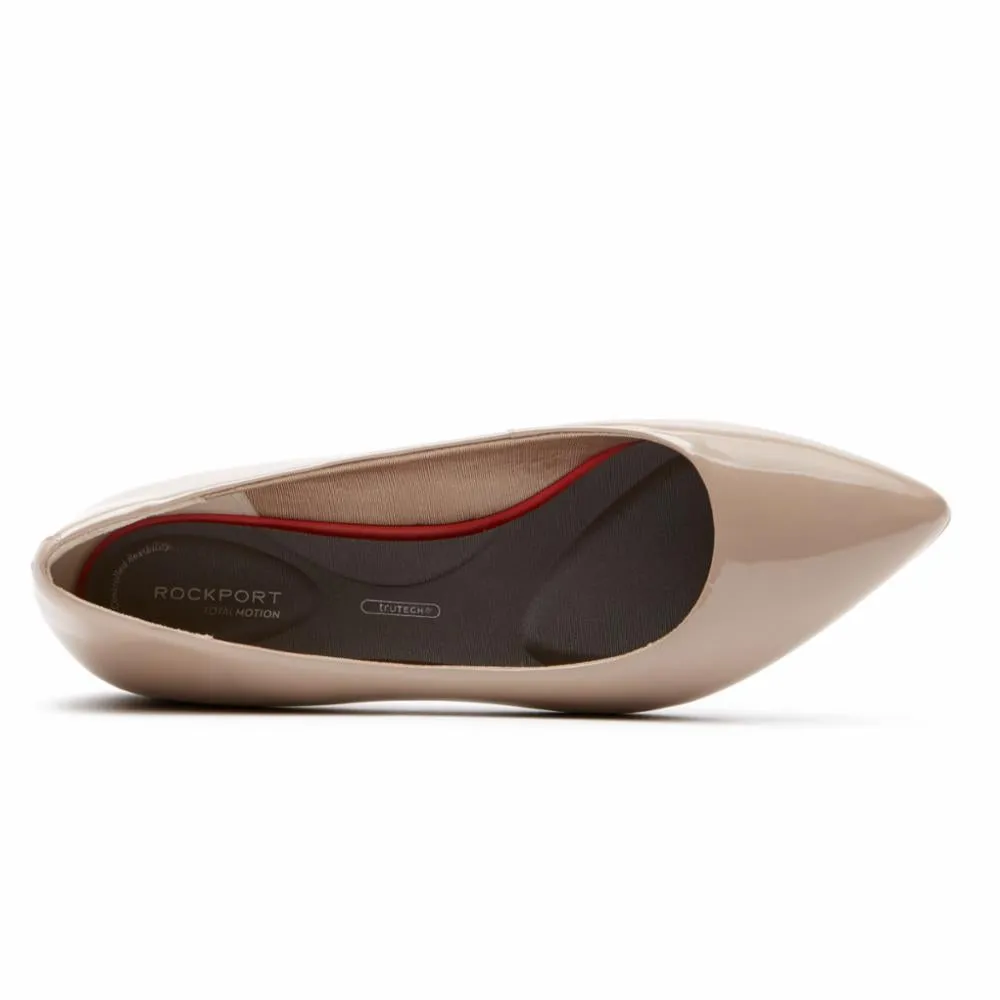 Rockport Women TOTAL MOTION ADELYN BALLET DARK W TAUPE/SOFT PATENT sold by Rockport product image thumbnail 3