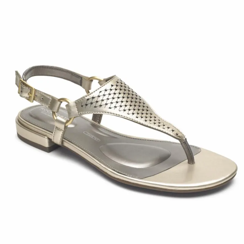 Rockport Women TOTAL MOTION ZOSIA THONG GOLD sold by Rockport