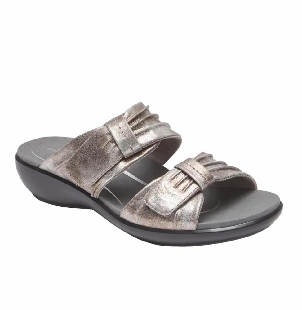 Rockport Women ROZELLE ROUCHED PEWTER sold by Rockport