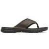 Rockport Men DARWYN THONG BROWN II/LEATHER sold by Rockport