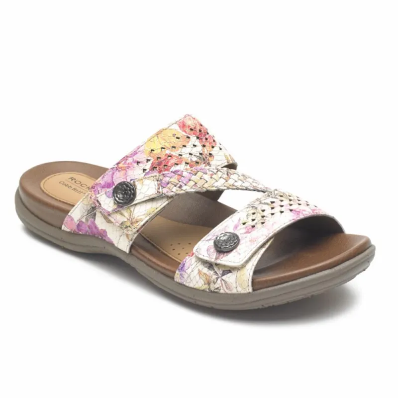 Cobb Hill RUBEY ASYM SLIDE FLORAL sold by Rockport