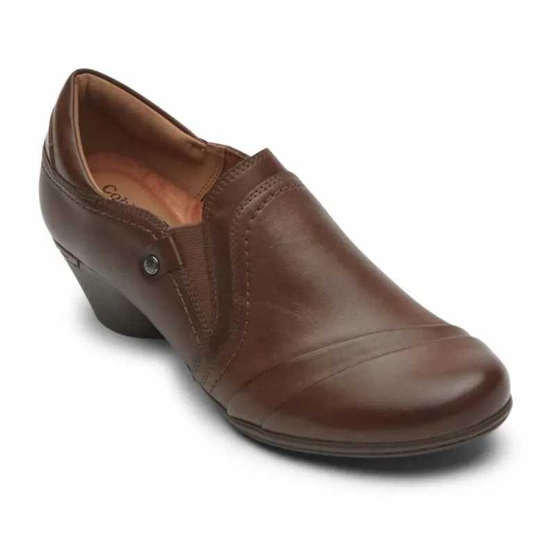 Cobb Hill LAUREL SLIP-ON BARK LTHR sold by Rockport