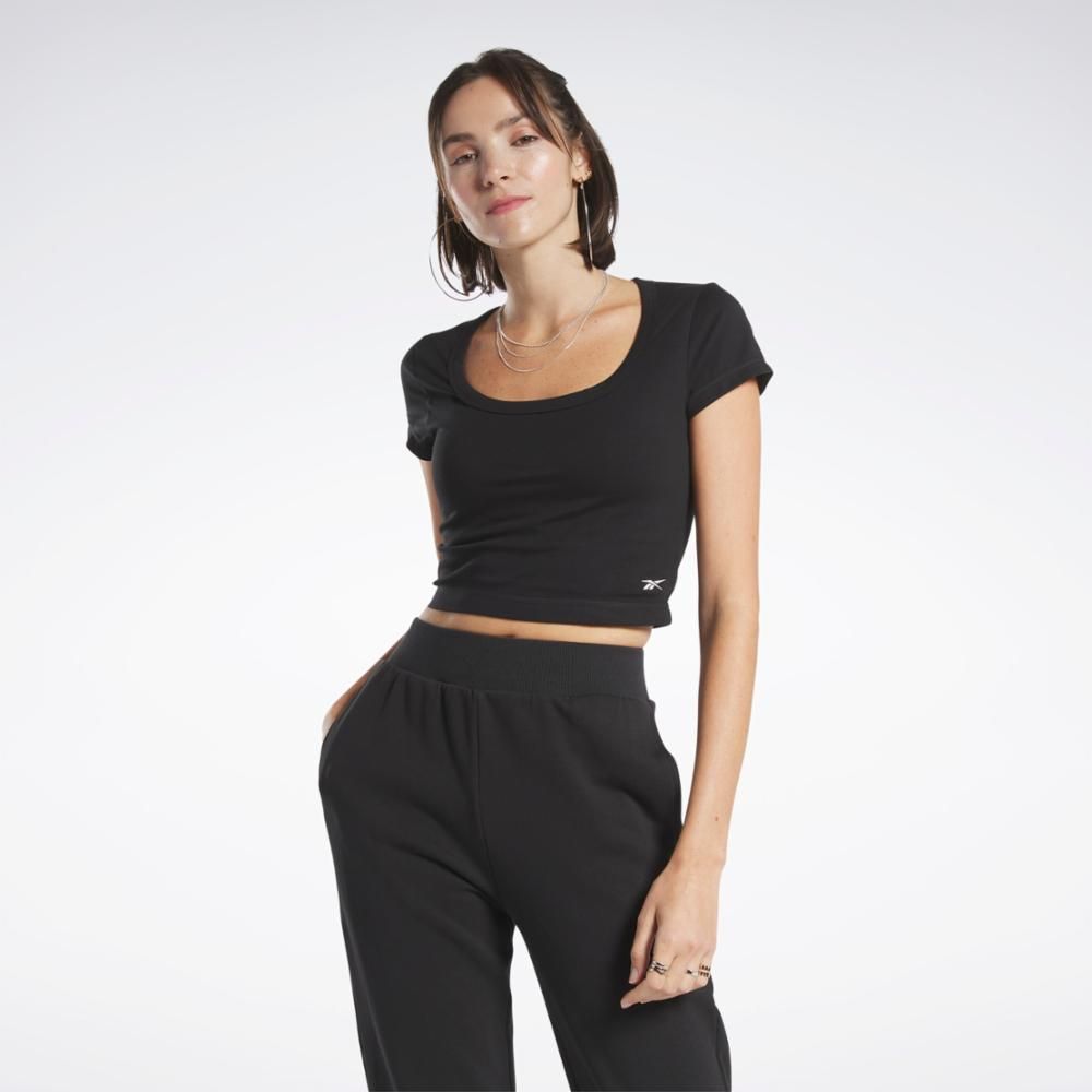 Reebok Apparel Women HT7859 BLACK sold by Rockport