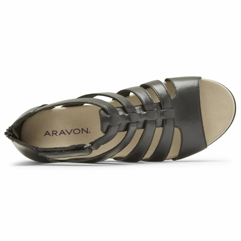 Aravon ABBEY GLADIATOR BLACK sold by Rockport product image thumbnail 3
