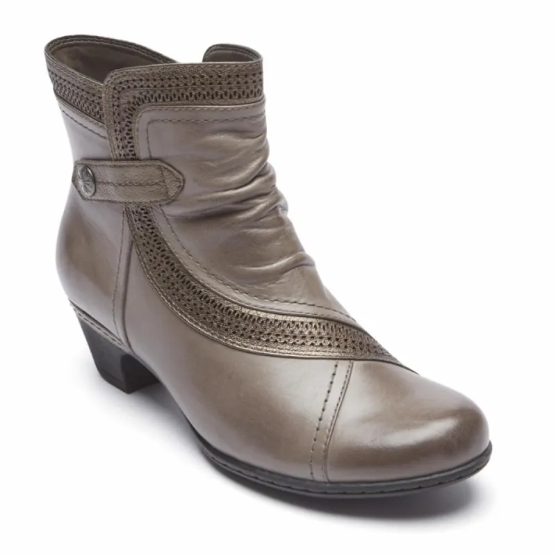 Cobb Hill ABBOTT PANEL BT GREY/LEATHER sold by Rockport