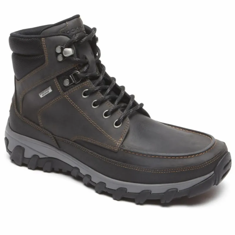 Rockport Men COLD SPRINGS PLUS MOC TOE BOOT CASTLEROCK GREY sold by Rockport