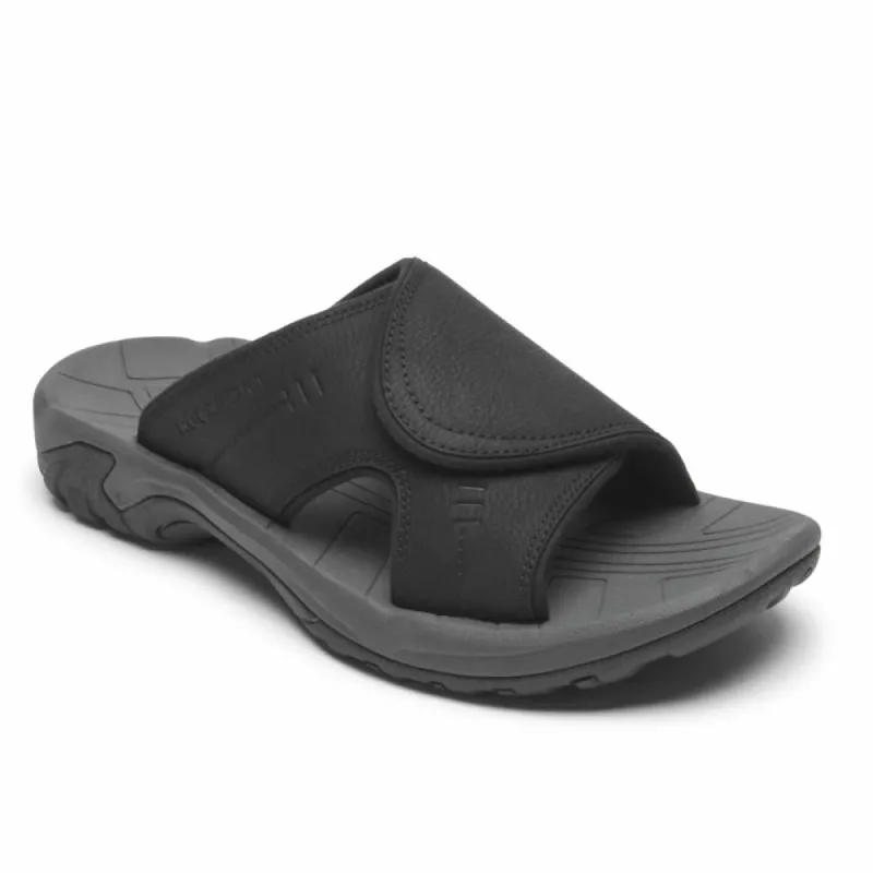 Rockport Men BYRON CASUAL SLIDE BLACK sold by Rockport