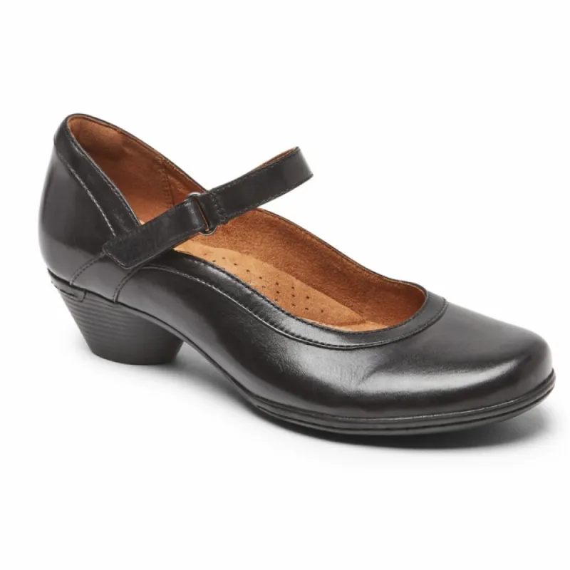 Cobb Hill LAUREL MARY JANE BLACK LEATHER sold by Rockport