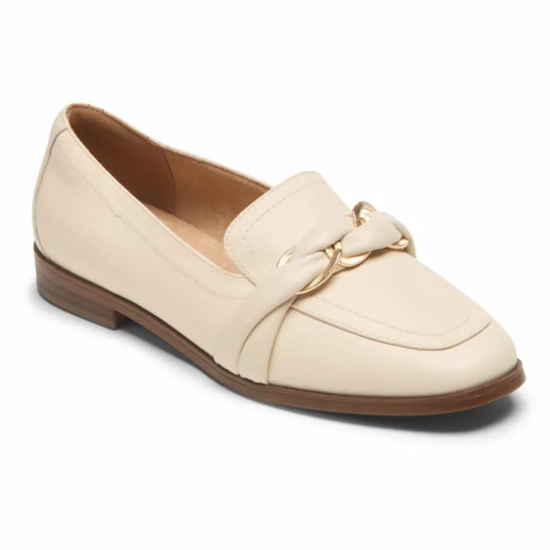 Rockport Women SUSANA WOVEN CHAIN VANILLA LTHR sold by Rockport
