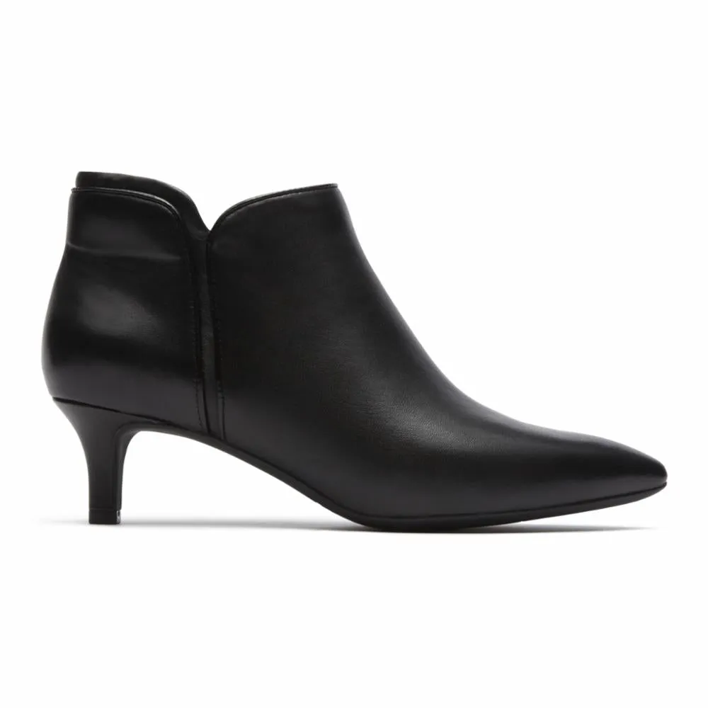 Rockport Women TOTAL MOTION KALILA PIPING BOOTIE BLACK/LEATHER sold by Rockport product image thumbnail 2