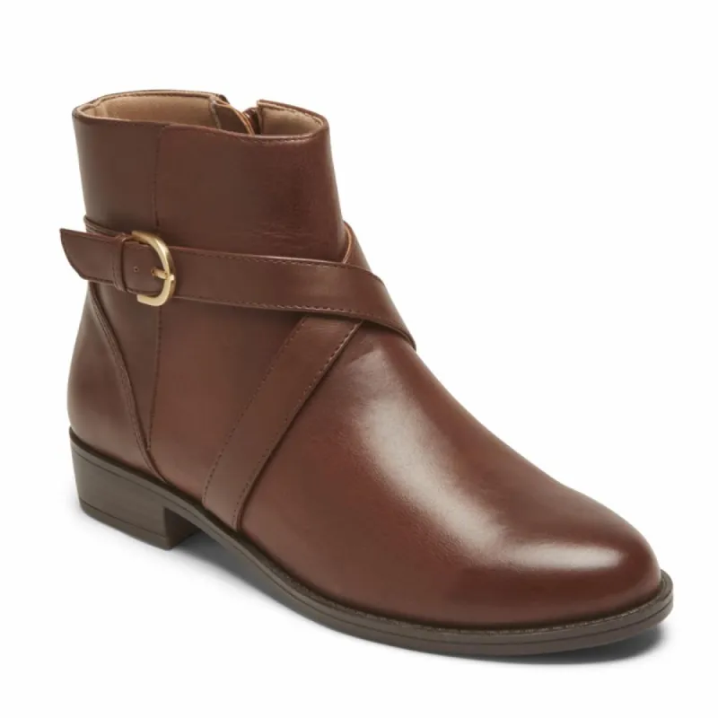 Rockport Women VICKY BELT BOOTIE SADDLE LTHR sold by Rockport