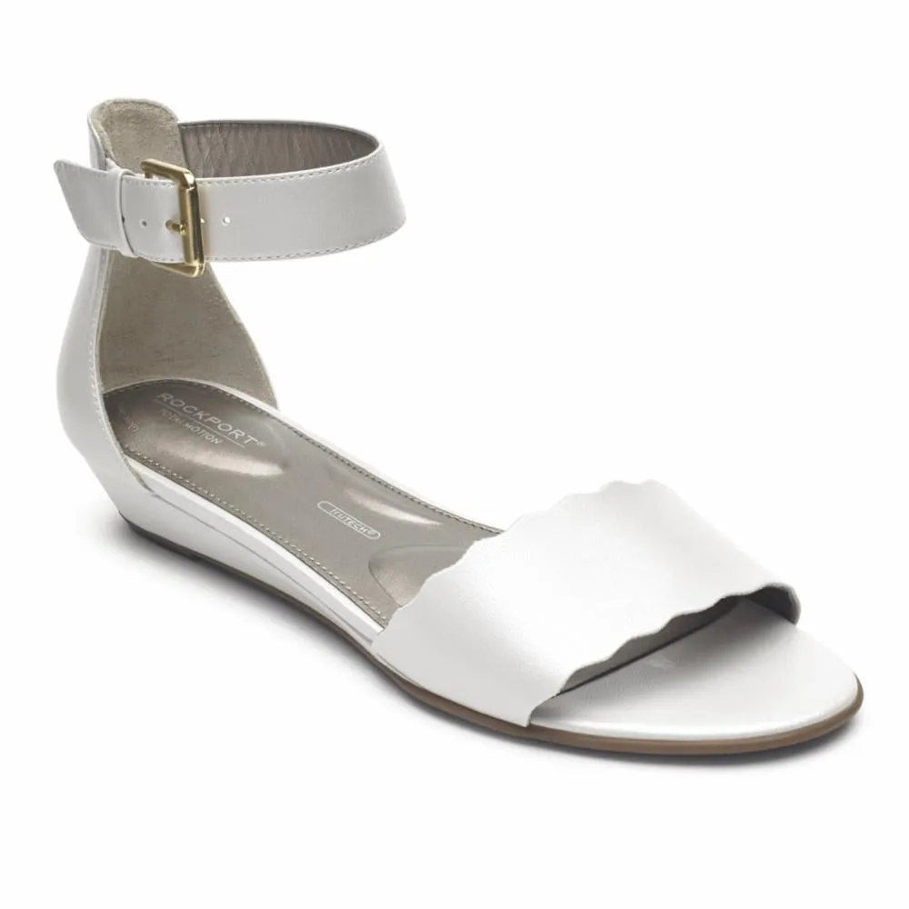 Rockport Women TOTAL MOTION ZANDRA CURVE ANK WHITE sold by Rockport