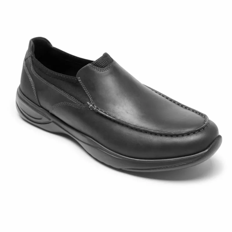 Rockport Men METRO PATH SLIP ON BLACK LEA sold by Rockport