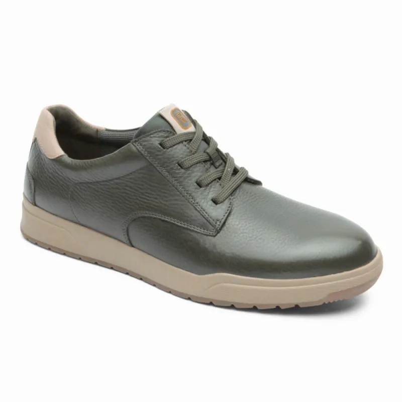 Rockport Men BRONSON PLAINTOE FOREST GREEN LEA sold by Rockport