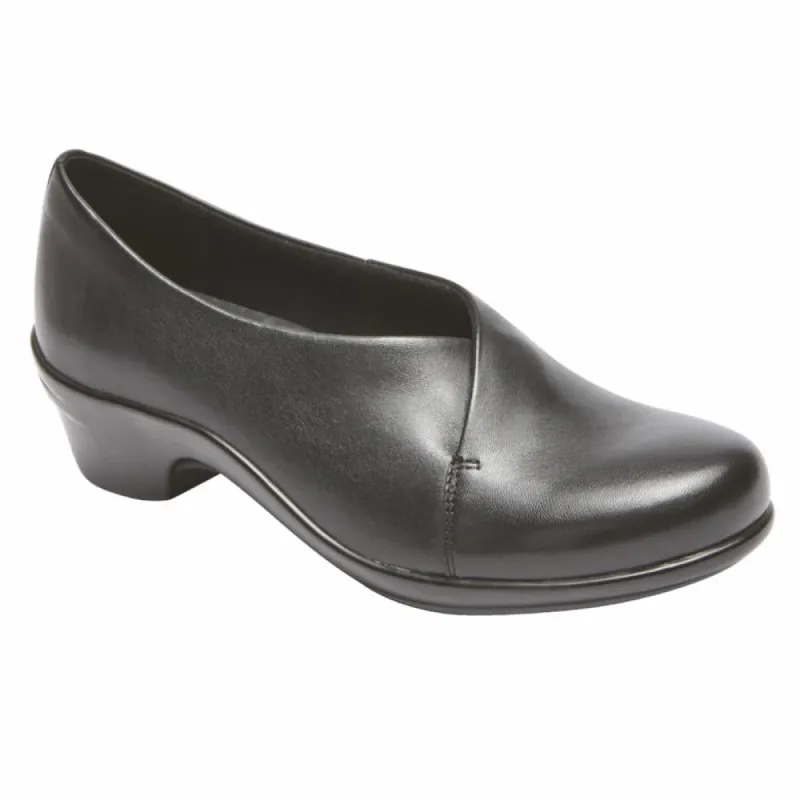Aravon KITT ASYM BLACK/LEATHER sold by Rockport