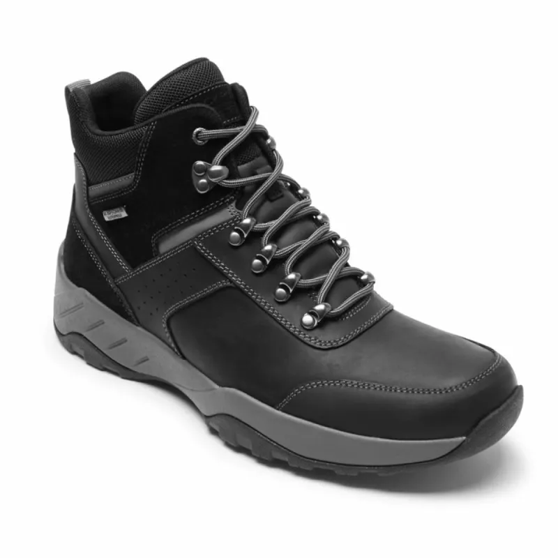 Rockport Men XCS SPRUCE PEAK HIKER BLACK LEA sold by Rockport