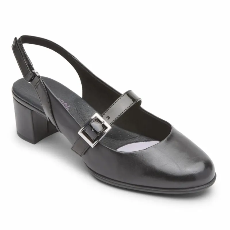 Aravon CAREER DRESS MJ BLACK METALLIC sold by Rockport