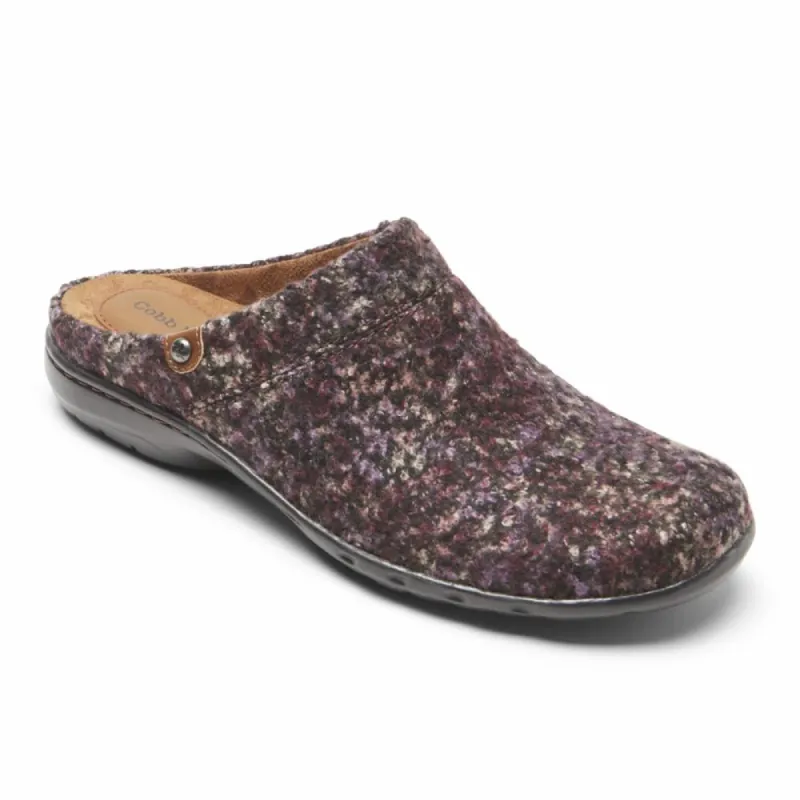 Cobb Hill PENFIELD CLOG PURPLE made by Rockport