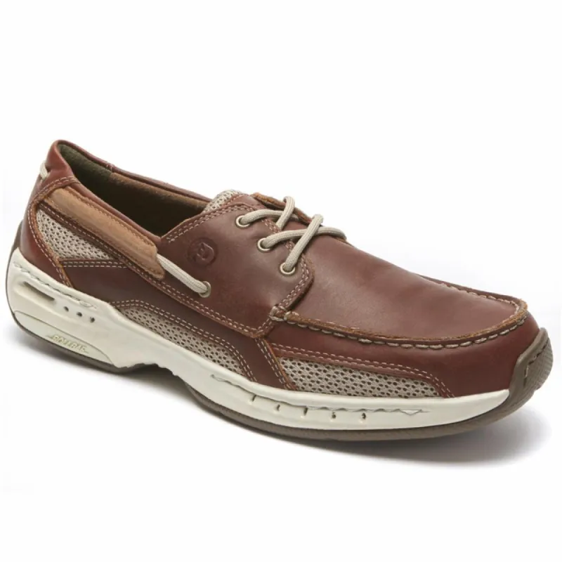 Dunham WATERFORD CAPTAIN BOAT SHOE BROWN sold by Rockport