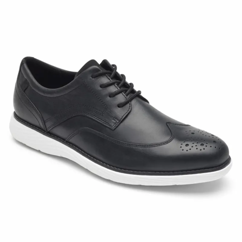 Rockport Men  WINGTIP BLACK/WHITE OS sold by Rockport