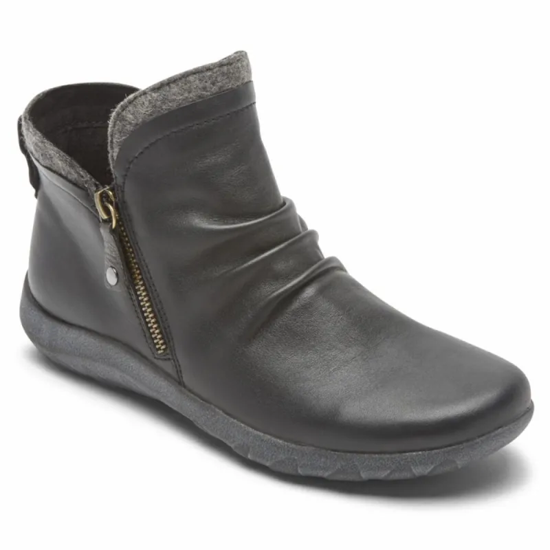 Cobb Hill AMALIE SIDE ZIP BT BLACK sold by Rockport