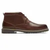 Rockport Men MARSHALL CHUKKA DK BROWN/LEATHER sold by Rockport