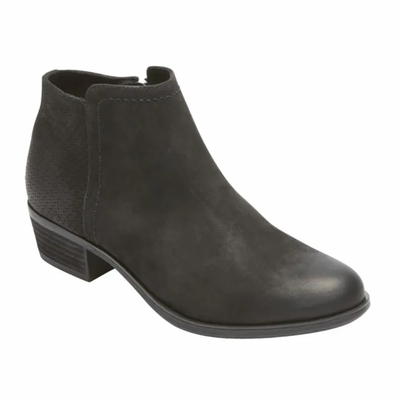 Rockport Women VANNA 2 PART BLACK/NUBUCK made by Rockport