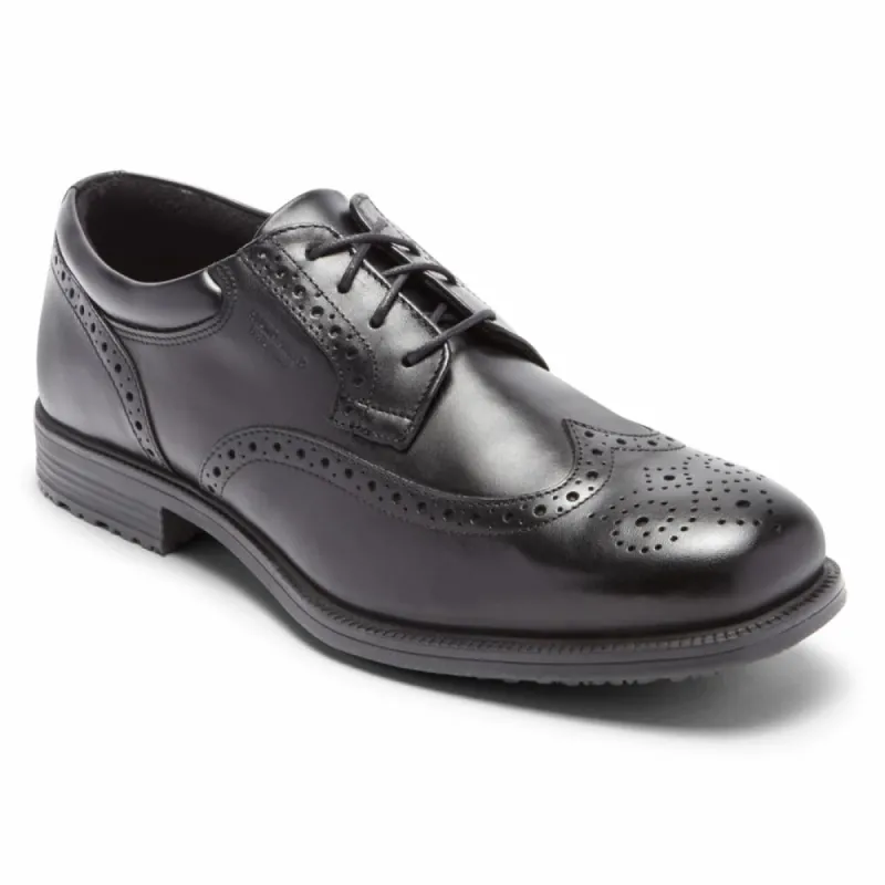 Rockport Men ESSENTIAL DETAILS WP WING BLACK sold by Rockport