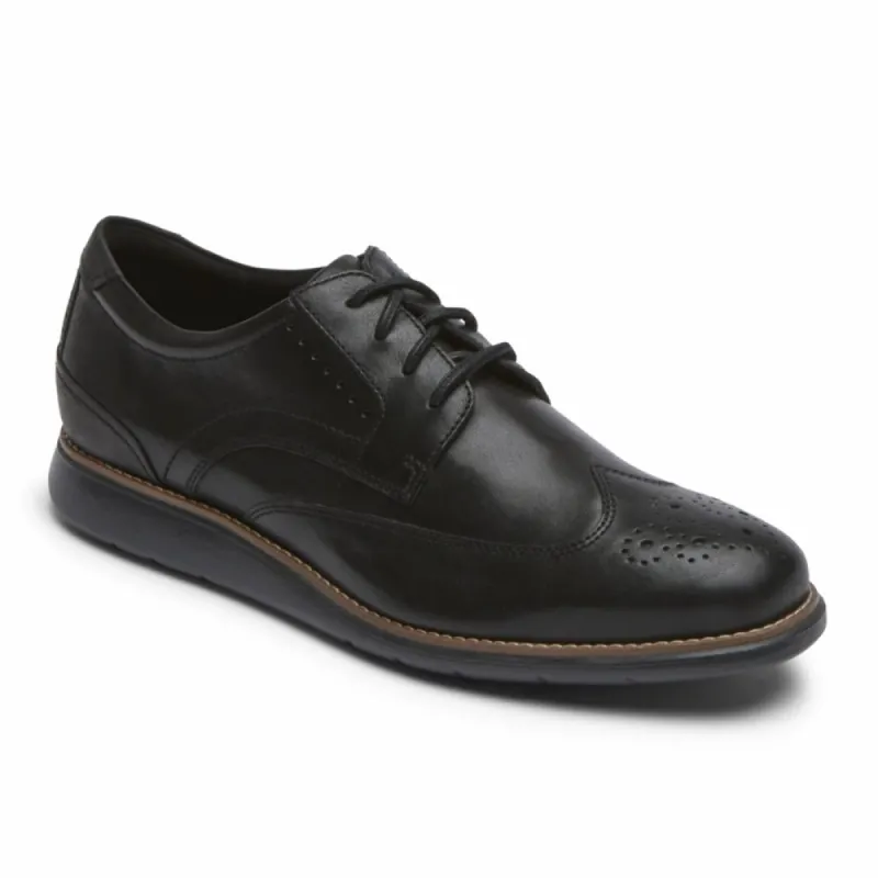 Rockport Men TOTAL MOTION CRAFT WINGTIP BLACK sold by Rockport